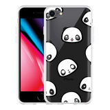 Hoesje geschikt voor iPhone 8 - Panda Emotions