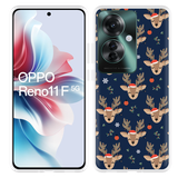 Hoesje geschikt voor Oppo Reno11 F Schattige Rendieren