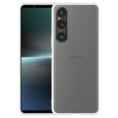 Just in Case Sony Xperia 1 V - Soft TPU Case with Necklace Strap - Clear