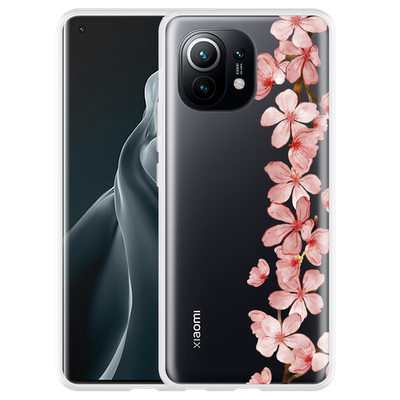 Cazy Hoesje geschikt voor Xiaomi Mi 11 - Flower Branch
