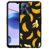 Hoesje Zwart geschikt voor Realme C35 - Banana