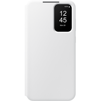 Samsung Galaxy A35 Smart View Wallet Case (White) - EF-ZA356CWEGWW