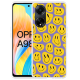 Hoesje geschikt voor Oppo A98 5G Smileys
