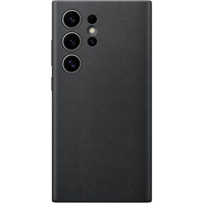 Samsung Galaxy S24 Ultra Vegan Leather Cover (Black) - GP-FPS928HCABW