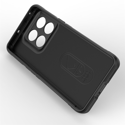 Cazy Shockproof TPU Hoesje geschikt voor OnePlus 10T - Zwart