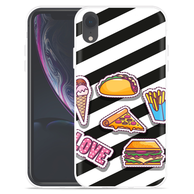 Cazy Hoesje geschikt voor iPhone Xr - Love Fast Food