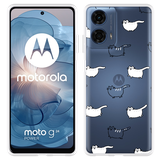 Hoesje geschikt voor Motorola Moto G04/G04s/G24/G24 Power Love my Cat