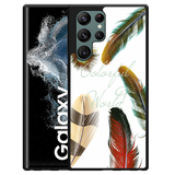 Hardcase hoesje geschikt voor Samsung Galaxy S22 Ultra - Feathers World