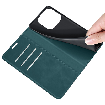 Cazy Wallet Magnetic Hoesje geschikt voor iPhone 13 Pro Max - Groen