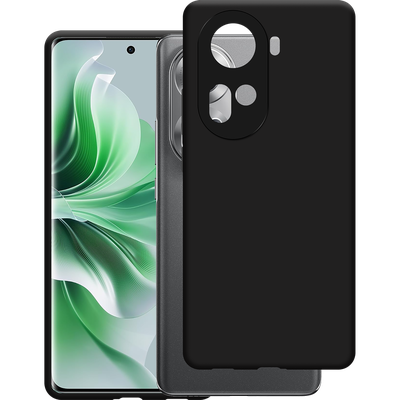 Just in Case Oppo Reno11 - Soft TPU Case with Necklace Strap - Black