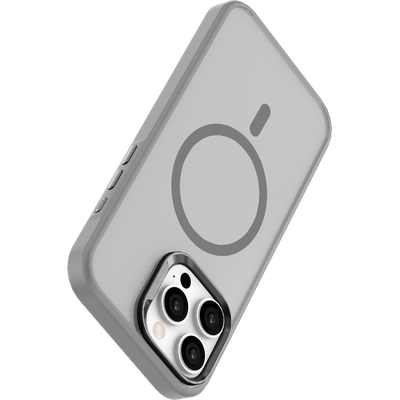 Cazy Hoesje geschikt voor iPhone 16 Pro Max - Military Grade - geschikt voor Magsafe - Grijs