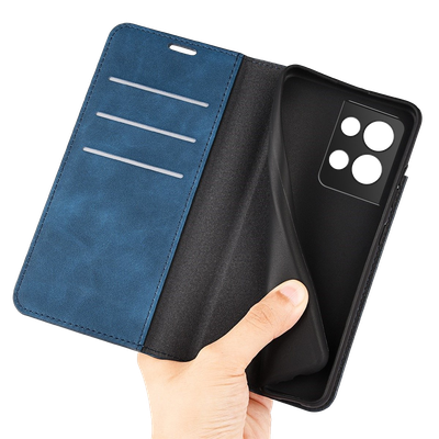 Cazy Wallet Magnetic Hoesje geschikt voor Oppo Reno8 Pro - Blauw