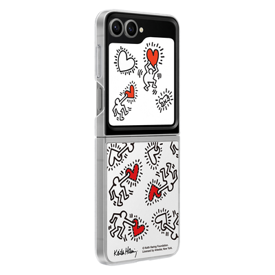 Samsung Hoesje geschikt voor Samsung Galaxy Z Flip6 - FlipSuit Cover - Wit