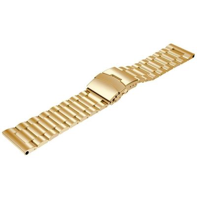 Cazy Metalen armband voor Garmin Fenix 5X - Goud