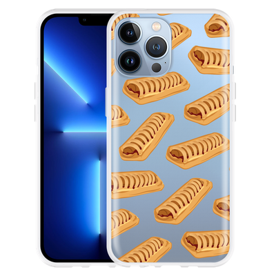 Cazy Hoesje geschikt voor iPhone 13 Pro Max - Frikandelbroodjes