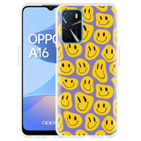 Hoesje geschikt voor Oppo A16/A16s - Smileys