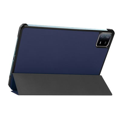 Cazy TriFold Hoes met Auto Slaap/Wake geschikt voor Xiaomi Pad 6 - Blauw