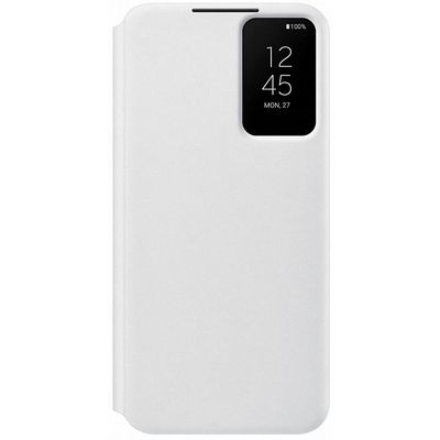 Samsung Galaxy S22+ Hoesje - Originele Samsung Clear View Cover - Wit