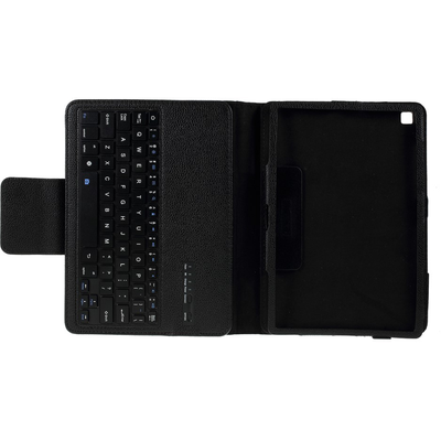 Cazy Hoes met Toetsenbord QWERTY - geschikt voor Samsung Galaxy Tab A7 2020 - Zwart