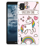 Hoesje geschikt voor Nokia C2 2nd Edition - Unicorn Time