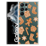 Hoesje geschikt voor Samsung Galaxy S22 Ultra - Christmas Cookies