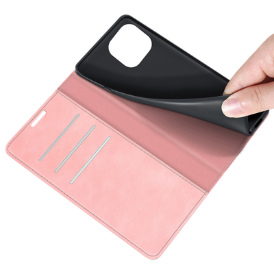 Cazy Wallet Magnetic Hoesje geschikt voor iPhone 14 Plus - Roze