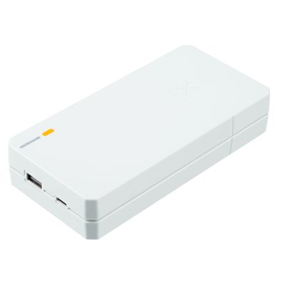 Xtorm Powerbank 20.000 mah - 15W Powerbank met USB A & USB C poort - Powerbank Geschikt voor iPhone / Powerbank Geschikt voor Samsung - Essential Series - Wit