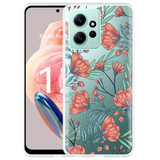 Hoesje geschikt voor Xiaomi Redmi Note 12 4G Poppy Roses
