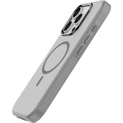 Cazy Hoesje geschikt voor iPhone 16 Pro - Military Grade - geschikt voor Magsafe - Grijs