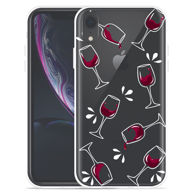 Cazy Hoesje geschikt voor iPhone Xr - Wine not?