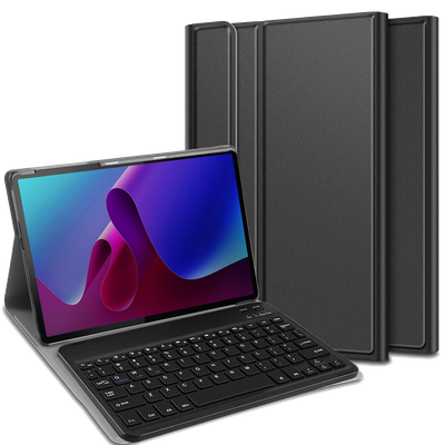 Cazy Hoes met Toetsenbord QWERTY - geschikt voor Lenovo Tab P11 Gen 2 - Zwart