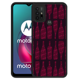 Hardcase hoesje geschikt voor Motorola Moto G10 - Wijnflessen