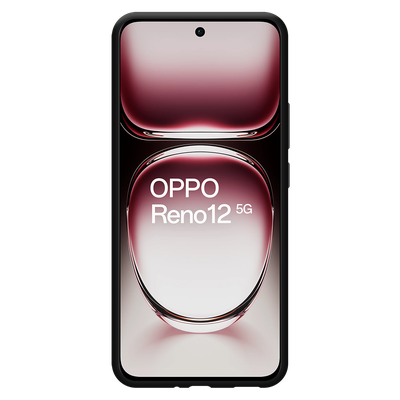 Cazy Soft TPU Hoesje geschikt voor Oppo Reno12 - Zwart