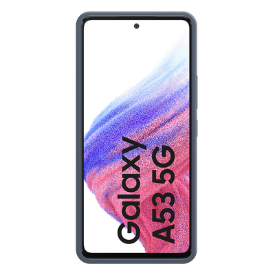 Cazy Soft Color TPU Hoesje geschikt voor Samsung Galaxy A53 - Blauw