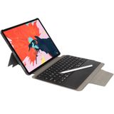 Hoes geschikt voor iPad Pro 12.9 (2018) - Gecko Keyboard Cover - QWERTZ - Zwart