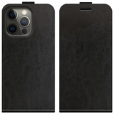 Flip Hoesje geschikt voor iPhone 13 Pro - Zwart