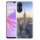 Hoesje geschikt voor Oppo A78 5G Skyline NY