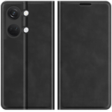 Wallet Magnetic Hoesje geschikt voor OnePlus Nord 3 5G - Zwart