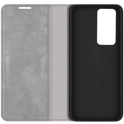 Cazy Wallet Magnetic Hoesje geschikt voor Xiaomi 12/12X - Grijs