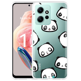 Hoesje geschikt voor Xiaomi Redmi Note 12 4G Panda Emotions