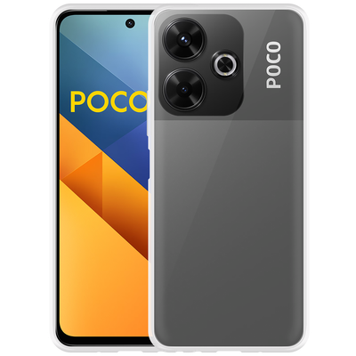 Cazy Soft TPU Hoesje geschikt voor Xiaomi Poco M6 4G - Transparant