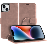 Premium Wallet Hoesje geschikt voor iPhone 14 - Roze
