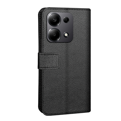 Cazy Wallet Classic Hoesje geschikt voor Xiaomi Redmi Note 13 Pro 5G - Zwart