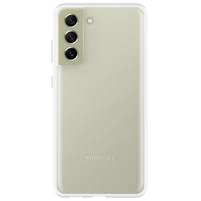 Cazy TPU Hoesje met Koord geschikt voor Samsung Galaxy S21 FE - Transparant