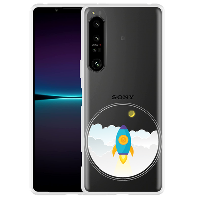 Cazy Hoesje geschikt voor Sony Xperia 1 IV - To the Moon