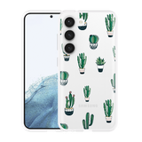 Hoesje geschikt voor Samsung Galaxy S23 Green Cactus