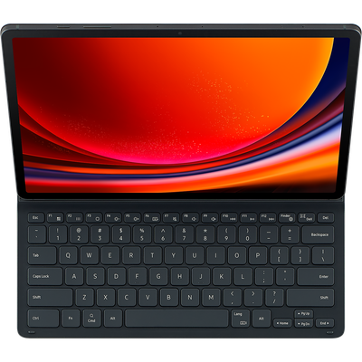 Samsung Keyboard Slim Cover geschikt voor Samsung Galaxy Tab S9+ / S9 FE+ - QWERTY - Originele Hoes van Samsung - Zwart