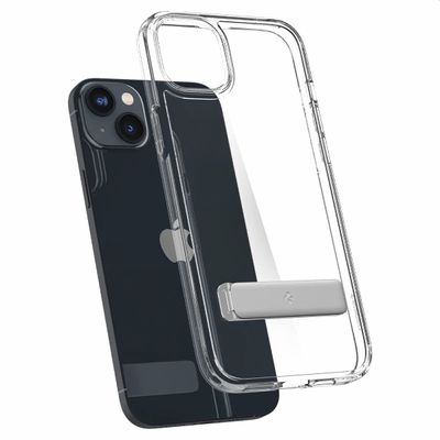 Hoesje geschikt voor Apple iPhone 14 Plus - Spigen Ultra Hybrid S Case - Transparant