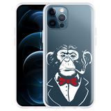 Hoesje geschikt voor iPhone 12 Pro - Smoking Chimp