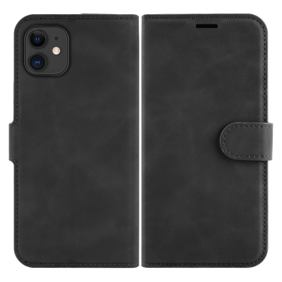 Cazy Premium Wallet Hoesje geschikt voor iPhone 11 - Zwart